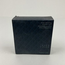 AVON Loose Shimmer Powder Puff Peach Peche New Old Stock - 0.24 Oz.