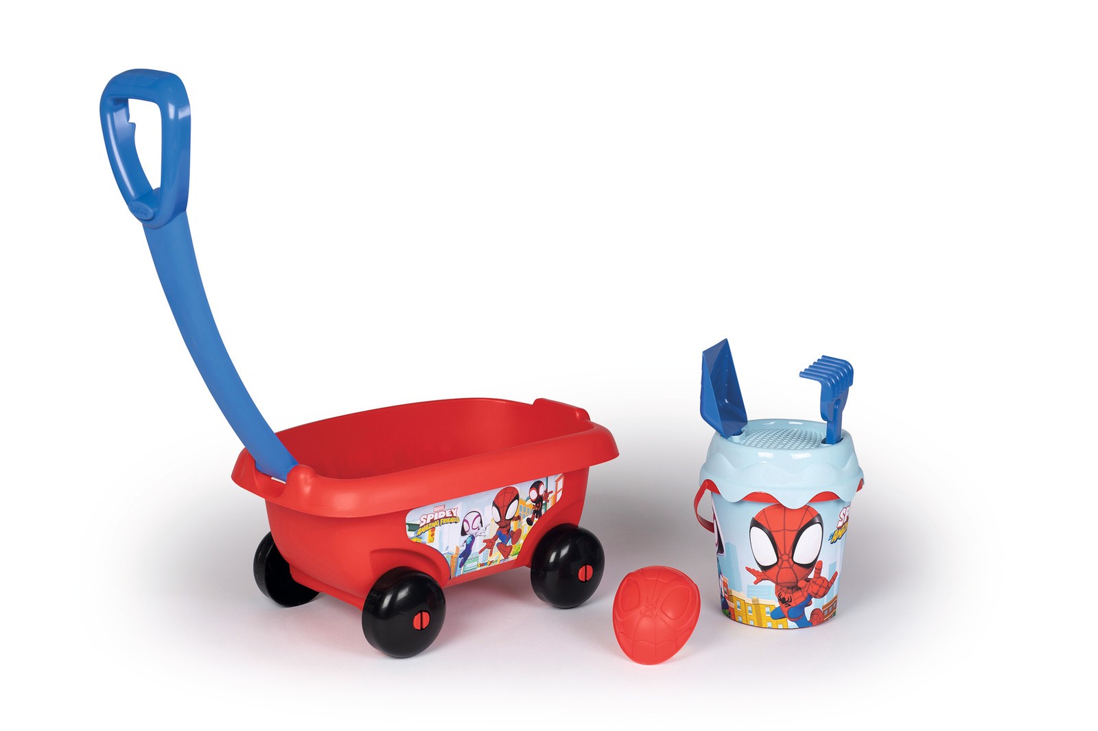 Ручная тележка SMOBY Spidey предназначенная для перевозки грузов из Сандаймергарнитура 5490₽