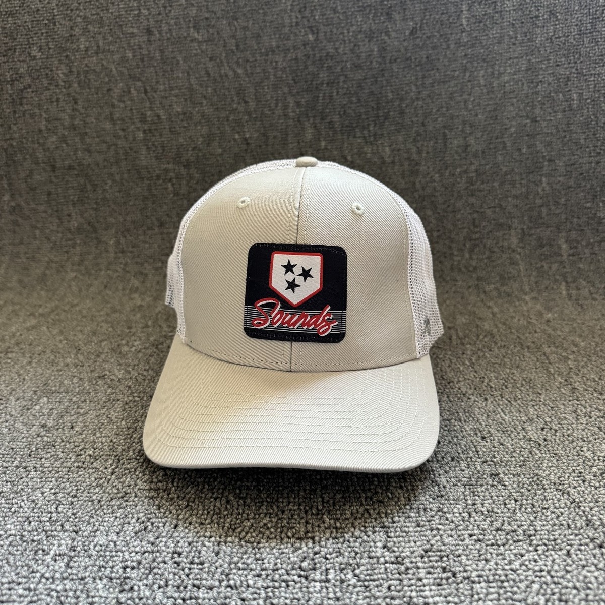 '47 Brand Nashville Sounds Trucker Snapback Cream White OSFA MILB Mesh Back Hat