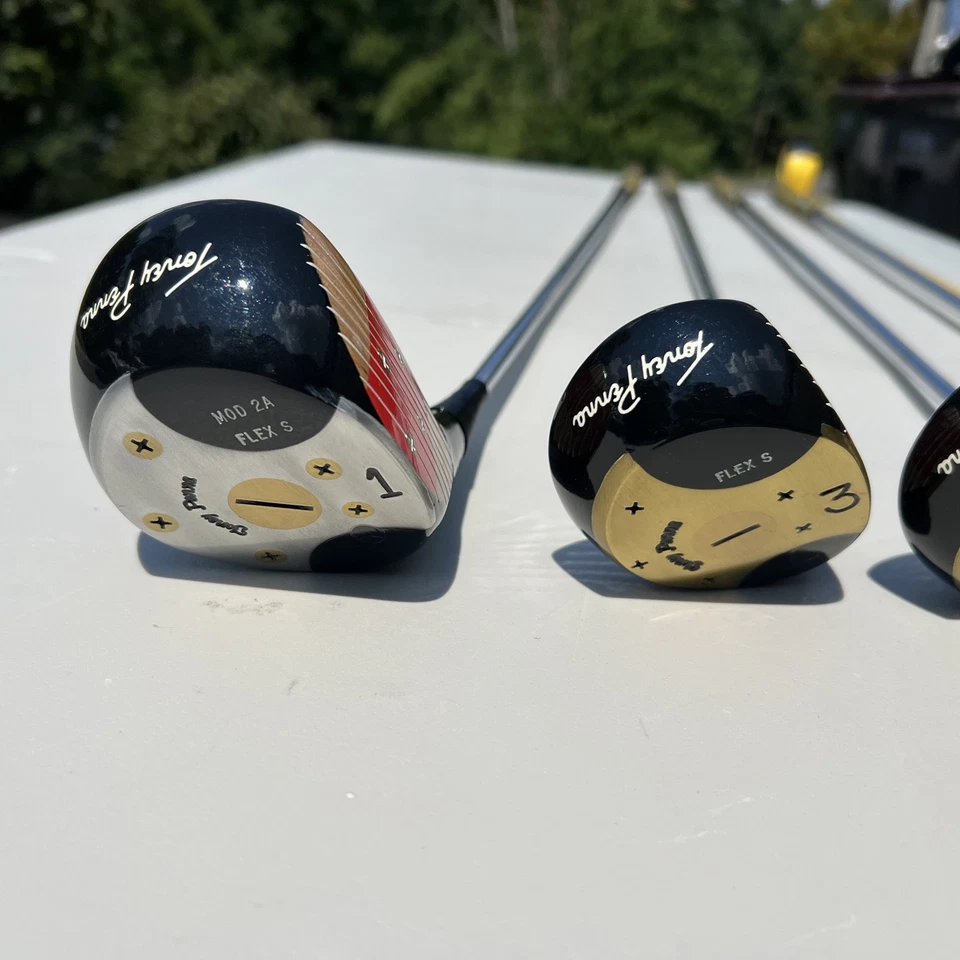 Toney Penna Mod 2A RH Wood Set Flex S 1w,3w,4w 5w Penna-Flex Stiff Like N#w! - Image 2 of 4