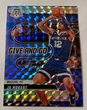 Ja Morant - 2024-25 Panini Mosaic Give and Go Silver Mosaic Prizm #3