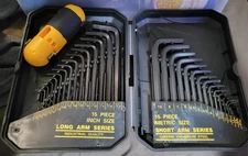 ELEAD 31-Piece Hex Key Set - Allen Wrench Set, SAE and Metric Allen Keys