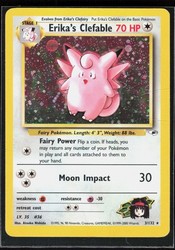 Erika's Clefable 003/132 Gym Heroes Holo Rare