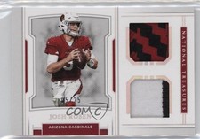 2018 National Treasures Rookie Dual Materials Holo Silver 5/25 Josh Rosen 7eo
