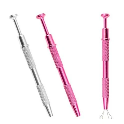 DCJWQ 2 Pcs Piercing Ball Grabber, Piercing Pen, Mini Grabber Pen Stainless Steel 4