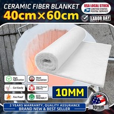 Ceramic Fiber Blanket Fireproof Insulation Baffle For Forge Foundry Furnace New