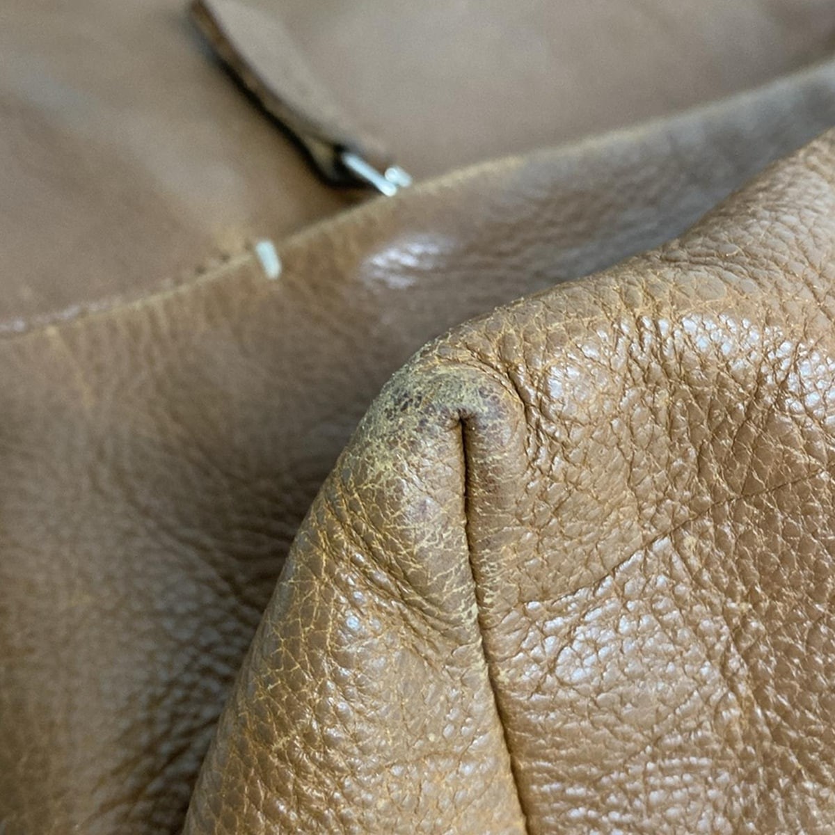 genten - Brown Leather Backpack - image 10