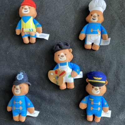 Paddington Bär x 5: Maler & Mechaniker, Koch, Polizist & Pilot McDonalds 22