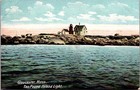 Ten Pound Island Light, Gloucester MA Vintage Postcard U26