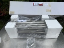 Myson ES40/2 Lokoro Wall Mount Electric Towel Warmer in Brushed Nickel - New