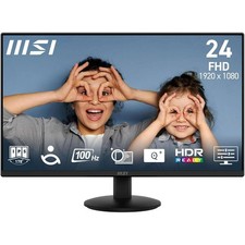 MSI PRO MP242L 23.8" FHD Office Monitor-1920 x 1080 IPS,100 Hz,DP (1.2a) -Refurb