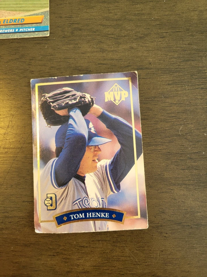 Baseball Cards (Kelley Gruber, Cal Eldred, Tom Henke) 3 Total - Image 3 of 4