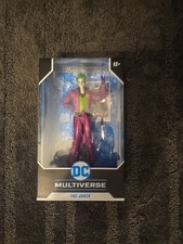 DC Multiverse Mcfarlane Toys Infinite Frontier The Joker 7  Figure New