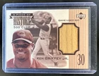 2004 Upper Deck Ken Griffey Jr. A Piece of History 500 Club: Bat #500HR