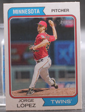 2023 Topps Heritage - Jorge Lopez #240