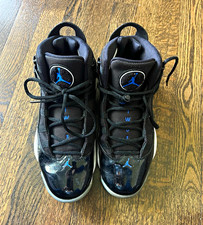 Jordan Air Jordan 6 Rings Space Jam Black/Hyper Royal-White Men  s 9.5 322992-016