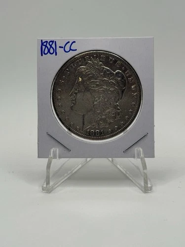 1881-CC Morgan Silver Dollar VF Details