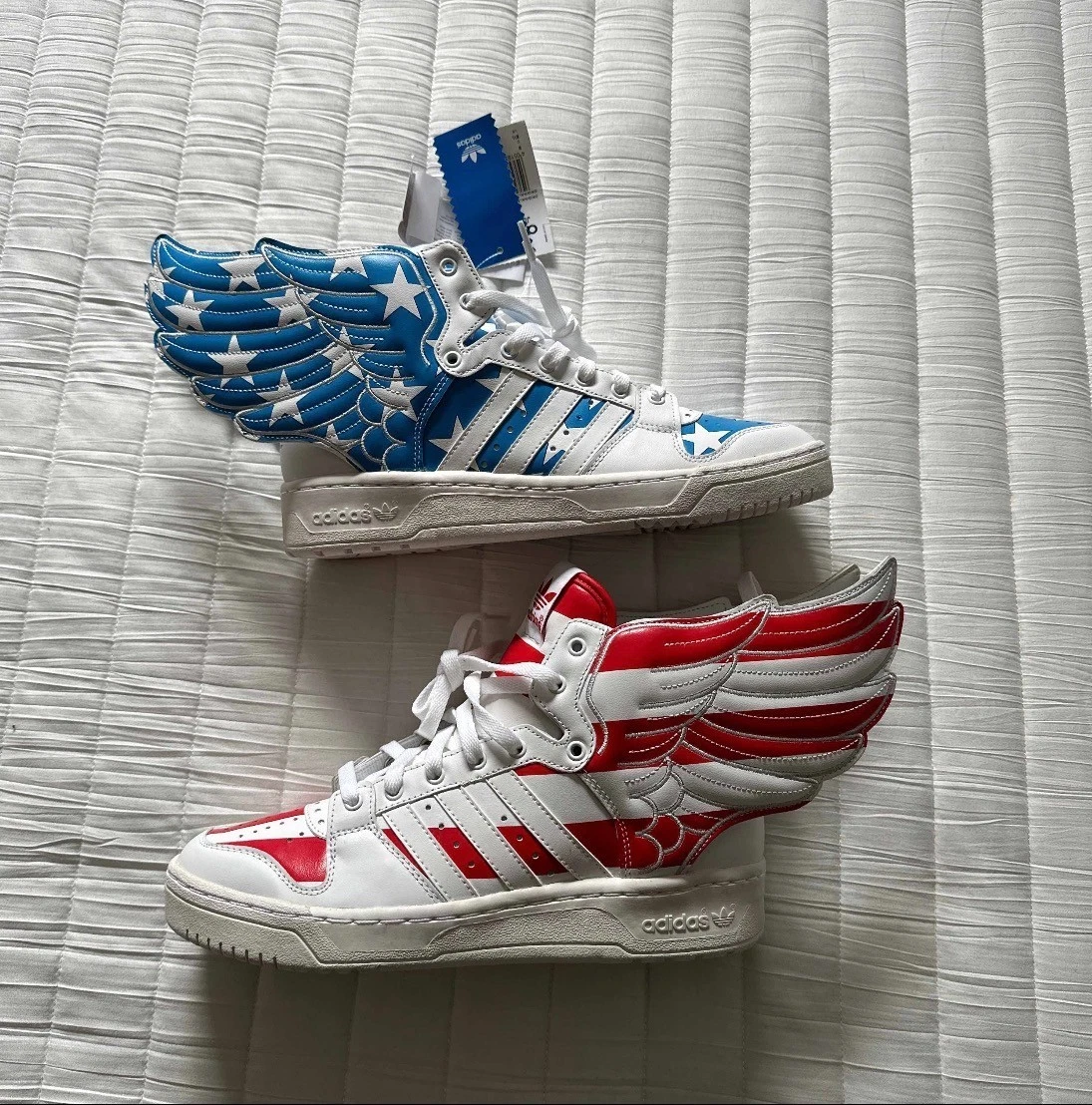 adidas Jeremy Scott x Wings 2.0 Stars and Stripes for Sale adidas Jeremy Scott x Wings 2.0 Stars and Stripes for Sale
