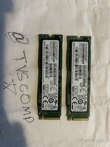 (2)- SAMSUNG NVME SSD - 256 GB NVME Solid State Drive 