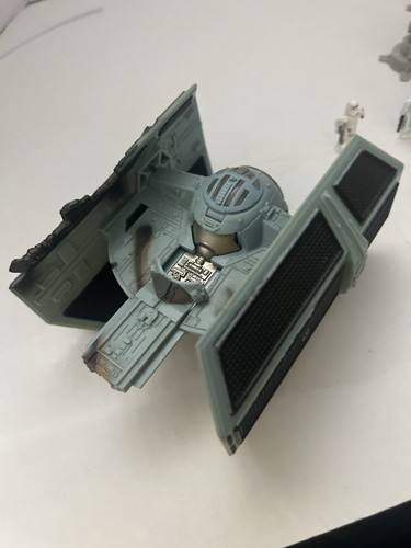 Vintage 1995 Galoob Star Wars Micro Machine AT-AT Darth Vader Tie Fighter BD - Picture 6 of 7