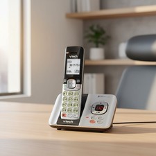 Cordless Phone with Answering System DECT 6.0 Caller ID Call Waiting 1 Handset