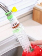 NEW Kitchen Sink Faucet Extension Nozzle Sprayer Extender Head 360° Rotatable