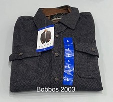 Jachs New York Men's Long Sleeve Flannel Shirt, Blue, Size L