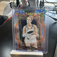 Marina Mabrey 2025 Panini Select WNBA Concourse Blue Disco 32/125 Sun #71
