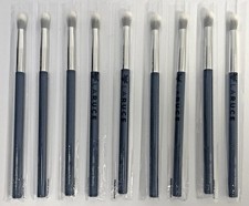NEW 9X Laruce LR005 Tapered Blending Makeup Brush Blue - 9 pc Lot