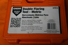 OEM 57012 Double Flaring Tool Metric W/Case
