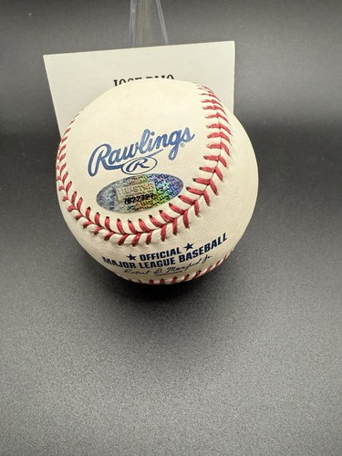 Jose Rijo TRISTAR Autographed Baseball W/ 90 WS MVP inscription - Picture 2 of 2