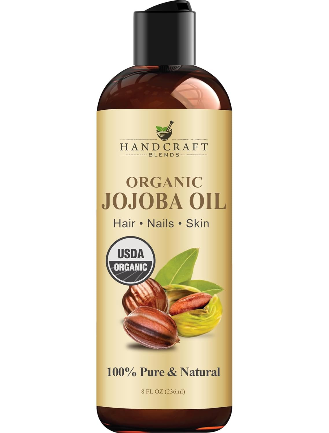 8 Fl. Oz &ndash; 100% Pure & Natural For Skin, Face,