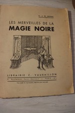 Prestidigitation. DEVAL. Les merveilles de la magie noire. 1945