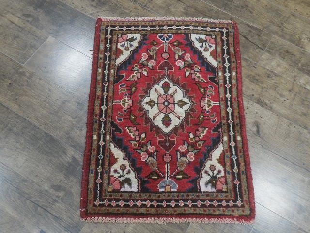 Anatolian Geometric Vintage Turkish Rug,VillageMade Turkish VintageRug 1.9x2.6