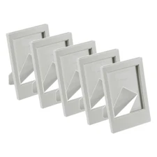 5 Pcs Mini Picture Frames 2.4 x 3.5 Inch Rectangle Photo Frame, Grey