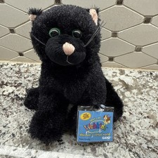 WEBKINZ BLACK CAT HM135 New with Attached Tag with Code