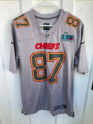 Kansas City Chiefs #87 Travis Kelce Sews A Red Fan Men's Jersey