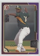 2015 Bowman Prospects Purple 214/250 Raul Alcantara #BP146 h3a