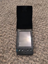 Vintage Palm IIIc Black Handheld PDA 8MB Palm OS 3.5 Untested No Charger