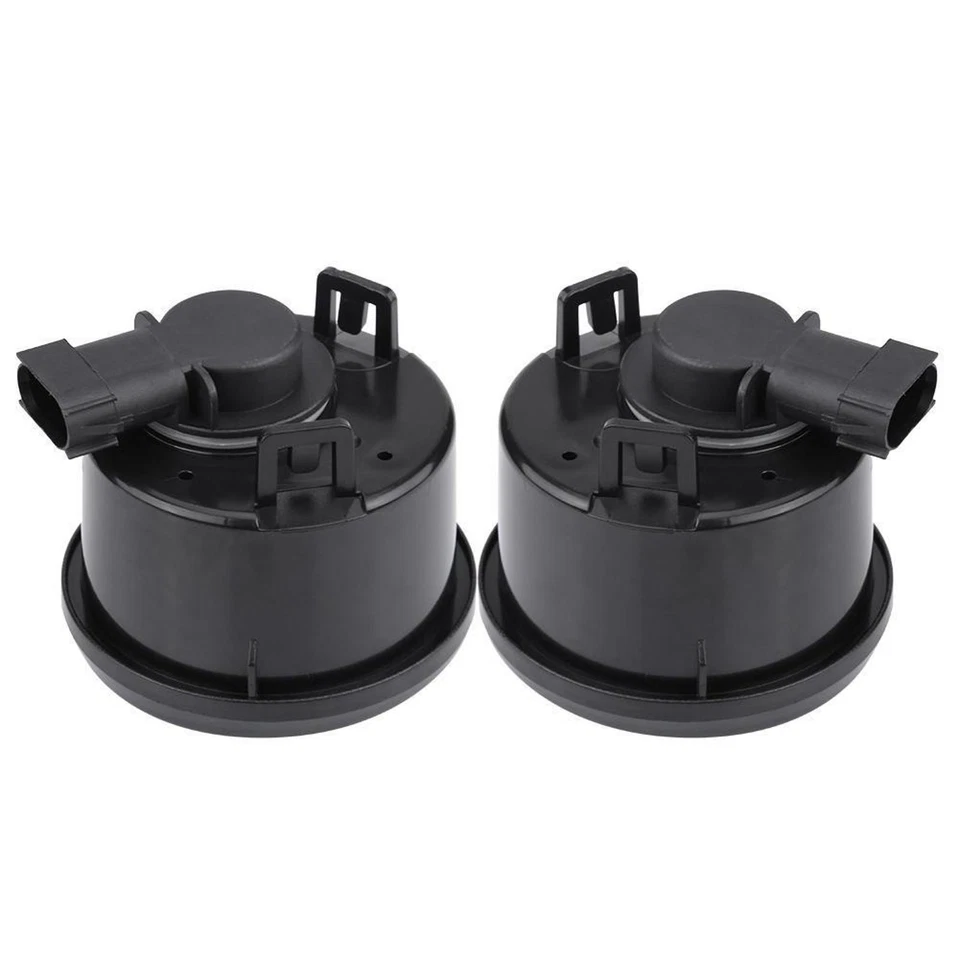 2Pcs Turn Signal Parking Side Marker Fender Smoke Lamp Lens For Jeep Wrangler JK - Image 4 of 4