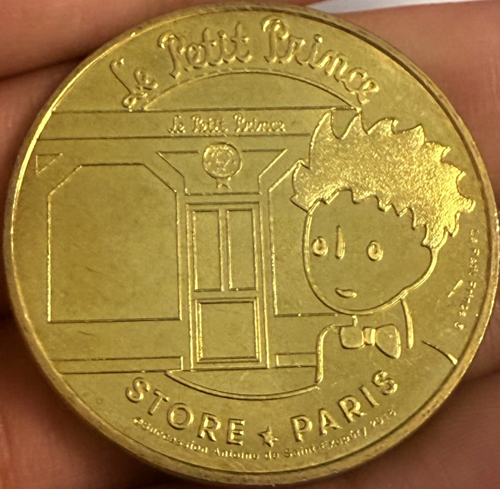 Le Petit Prince - Store Paris - La façade - 2018 - Jeton Monnaie de Paris