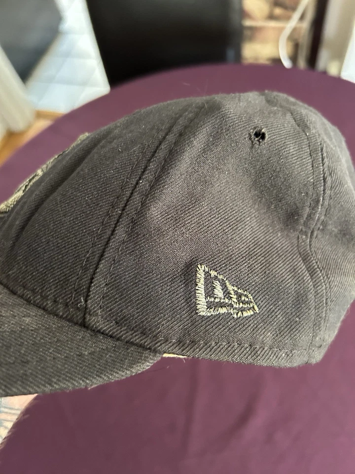 Винтажная черная редкая бейсболка Seattle Mariners начала 2000-х New Era 5950 7 1/4 на резинке - Изображение 2 из 4