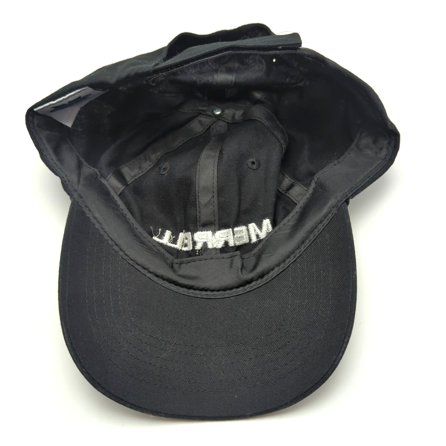 Merrell hat thin lightweight black adjustable cot… - image 6