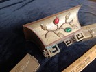 Antique Chinese Brass Planter - Set w Stones & 2 (a Pair) Brass Stamp Boxes — photo 2