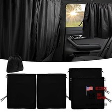 Car Privacy Curtains, Universal Car Window Shades Light Blocking Sunshades,