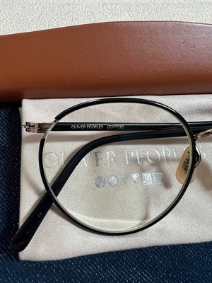 Oliver Peoples OP-78 R G/BK Eyeglasses 47-22-143 used From Japan 