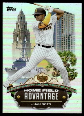 2023 Topps HA-2 Juan Soto Home Field Advantage San Diego Padres