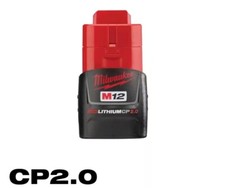 GENUINE Milwaukee M12 Red Lithium CP2.0 2.0Ah Battery 48-11-2420  NEW  
