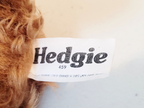 Vintage 1976 Wallace Berrie & Co. HEDGIE the HEDGEHOG Stuffed Plush 6" - Picture 5 of 7