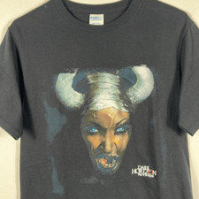 DARK HORIZON Point of No Return Horror Movie Promo Tee - Halloween - EUC